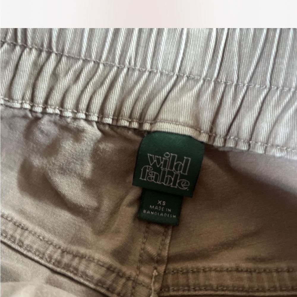 Wild Fable Taupe Elastic Waist Pants - Picture 3 of 3